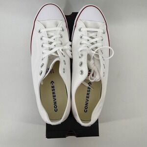 Converse Chuck Taylor‎ All Star Mens 13 White Red Blue Low Top Sneakers